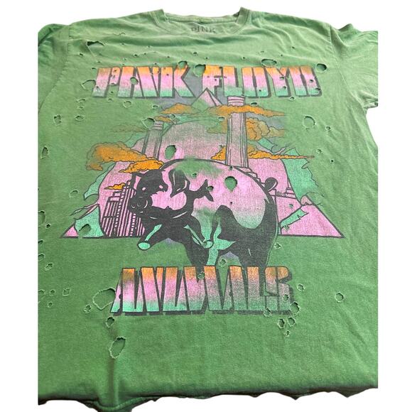 Pink Floyd Vintage Distressed T-Shirt S/M - Picture 4 of 6
